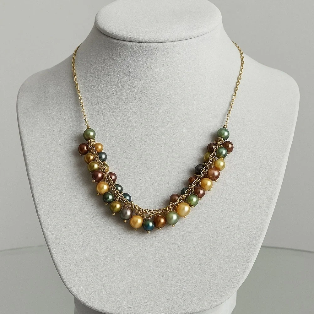 PREMIER DESIGNS LEILANI Faux Pearl Beaded 18